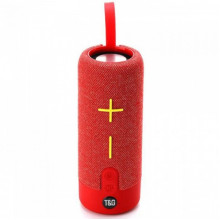 Портативная Bluetooth-колонка TG619C USB/TF с ремешком Красная (15018)