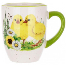 Кухоль керамічний "Happy Easter" Курчата 340мл (4018)