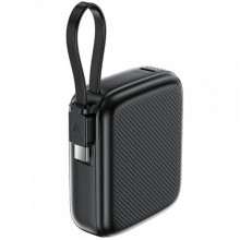 Зовнішній акумулятор ACEFAST M15-10000 PD20W power bank with cable Black (6974316283973) (16318)