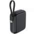 Зовнішній акумулятор ACEFAST M15-10000 PD20W power bank with cable Black (6974316283973) (16318)