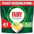 Таблетки для посудомоечных машин Fairy Original All in One Lemon 41 шт. (8700216237239) (7418)