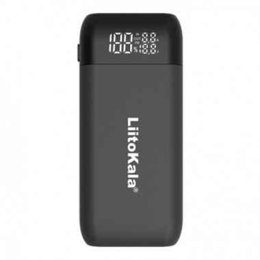 Повербанк-корпус/зарядка Liitokala Lii-MP2, 2x18650-21700, USB-C QC+PD, LCD, Box (Power Bank Case) (9418)