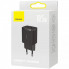 Мережевий зарядний пристрій Baseus Compact Charger 2U 10.5W EU Black (CCXJ010201) (518)