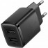 Мережевий зарядний пристрій Baseus Compact Charger 2U 10.5W EU Black (CCXJ010201) (518)