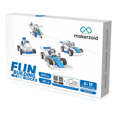 Конструктор Makerzoid Fun Building Blocks (MKZ-BK-FB) (7518)