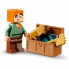 Конструктор LEGO Minecraft Оружейная мастерская 203 деталей (21252) (7618)