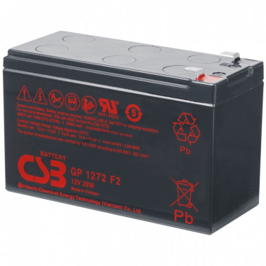 Батарея к ИБП CSB 12В 7.2 Ач (GP1272_28W) (15718)