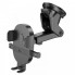 Автотримач для телефона HOCO H19 Mighty one-button car holder(center console) Black (6942007601580) (20128)