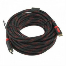 Кабель HDMI HDMI 10m усиленный в обмотке 10м шнур (9128)