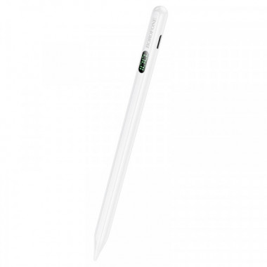 Стилус BOROFONE BG101 Active capacitive pen with digital display pad dedicated White (6941991115974) (15328)
