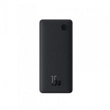 Зовнішній акумулятор Baseus Airpow Lite Power Bank 10000mAh 15W Cosmic Black (With Simple Series Data Cable USB to Type-C 30cm Black) (P10067500123-00) (528)