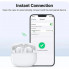 Бездротові навушники UGREEN WS106 HiTune T3 Active Noise-Cancelling Wireless Earbuds,IPX5, White(UGR-90206) (UGR-90206) (8528)