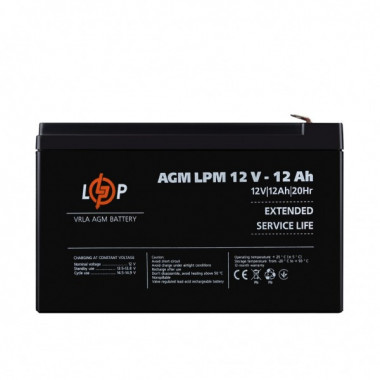 Аккумулятор AGM LPM 12V - 12 Ah (8728)