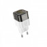 Мережевий зарядний пристрій HOCO C125A Transparent tribute single-port PD20W charger Transparent Black (6931474798336) (14928)