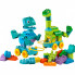 Конструктор LEGO DUPLO Динозавры на колесах 3 в 1 (10451) (7928)