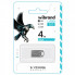 Флеш-накопичувач Wibrand USB 2.0 Hawk 4Gb Silver (WI2.0/HA4M1S) (38)