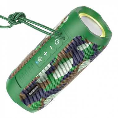 Портативна колонка BOROFONE BR21 Sports BT speaker Camouflage Green (6974443383669) (15038)