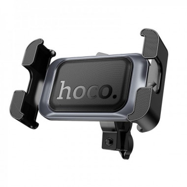 Вело/Мото тримач для телефона HOCO H82 Vista bicycle Motorcycle Universal holder Black Metal Gray (6942007647922) (20138)
