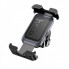 Вело/Мото тримач для телефона HOCO H82 Vista bicycle Motorcycle Universal holder Black Metal Gray (6942007647922) (20138)