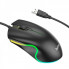 Миша HOCO GM19 Enjoy gaming luminous wired mouse Black (6931474784131) (21138)