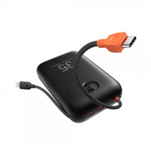 Зовнішній акумулятор VEGER Built-In 2 cables Ultra Mini 30000mAh (VG-W3018) (21238)
