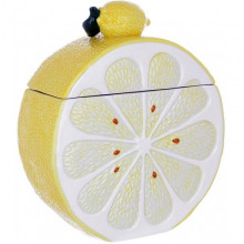 Банка керамічна "Lemon" 1700мл, для сипучих продуктів, Стиглий лимон (2638)