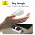 Мережевий зарядний пристрій Baseus Palm Fast Charger 1C 20W EU Moon White (with Baseus Mini White Cable USB-C to USB-C 60W (20V/3A) 1m Moon White) (P10111602213-01) (14738)