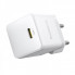 Мережевий зарядний пристрій Baseus Palm Fast Charger 1C 20W EU Moon White (with Baseus Mini White Cable USB-C to USB-C 60W (20V/3A) 1m Moon White) (P10111602213-01) (14738)