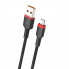 Кабель WUW-X203 USB Micro 2,4A 1m black (6972573336197) (19738)