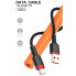 Кабель WUW-X203 USB Micro 2,4A 1m black (6972573336197) (19738)