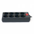Сетевой фильтр питания REAL-EL REAL-EL RS-8 PROTECT, 1.8m, black (EL122300021) (15938)