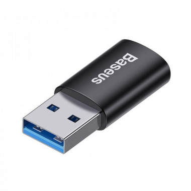 Адаптер Baseus Ingenuity Series Mini OTG Adaptor USB 3.1 to Type-CBlack (ZJJQ000101) (18938)