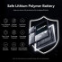 Батарея универсальная Vention 20000 mAh 45W Mini with Built-in USB-C Cable Gray (FHGH0) (21938)
