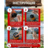 Портативный душ с аккумулятором 4400mAh и воронкой, Оранжевый / Кемпинговый душ / Душ с индикатором температуры (22248)