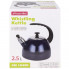 Чайник емальований Kamille "Boiling Water" 2.5л зі свистком, індукційний, синій (1748)