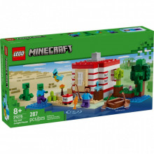 Конструктор LEGO Minecraft Дом из взрывчатки в джунглях (21275) (11058)