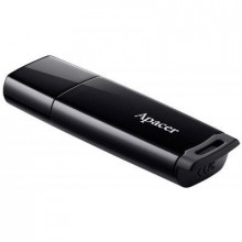 Флеш-накопичувач Apacer USB 2.0 AH336 64Gb Black (AP64GAH336B-1) (158)