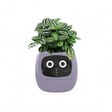 Інтерактивний розумний горщик для рослин Ivy Smart Planter Tuya AI, Purple (ISPTAPR) (15258)