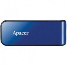 Флеш-накопичувач Apacer USB 2.0 AH334 64Gb Blue (AP64GAH334U-1) (258)