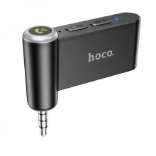 Bluetooth-ресивер HOCO E58 Magic music car AUX BT receiver Black (6931474748768) (15458)