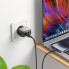 Мережевий зарядний пристрій BOROFONE BAS51A Absolute dual-port charger set(iP) Black (6941991116117) (17458)