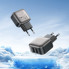 Мережевий зарядний пристрій BOROFONE BAS51A Absolute dual-port charger set(iP) Black (6941991116117) (17458)