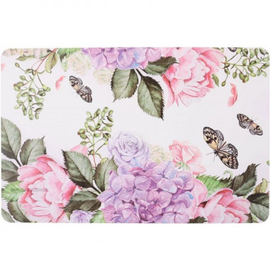 Набір 12 сервірувальних серветок 28x43см підтарільники Floral-105, поліпропілен (5458)