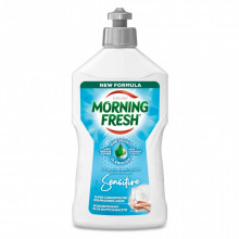 Средство для ручного мытья посуды Morning Fresh Sensitive 400 мл (5000101509650/8998103018812) (12658)