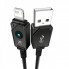 Кабель Baseus Unbreakable Series Fast Charging Data Cable USB to iP 2.4A 2m Cluster Black (P10355802111-01) (14758)
