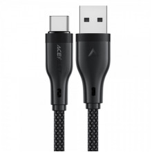 Кабель ACEFAST C8-04 USB-A to USB-C charging data cable 1.2 м Black (6974316282693) (19758)