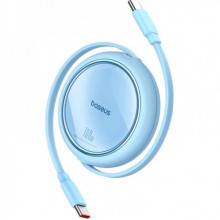 Кабель Baseus Free2Draw Mini Retractable Charging Cable Type-C to Type-C 100W 1m Galaxy Blue (P10364500311-00) (14958)