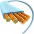 Кабель Baseus Free2Draw Mini Retractable Charging Cable Type-C to Type-C 100W 1m Galaxy Blue (P10364500311-00) (14958)