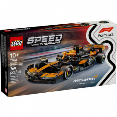 Конструктор LEGO Speed Champions Автомобиль для гонок McLaren F1 Team MCL38 (77251) (21958)