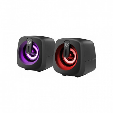 Акустическая система Defender J1 LED USB Black (65961) (22068)